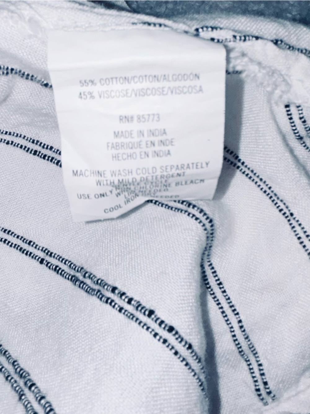 O'Neill White Dress with Black Stripes
Size small - Picture 8 of 8